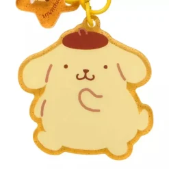 Sanrio Pompompurin Mascot Keyring Hanger 424331 JAPAN OFFICIAL