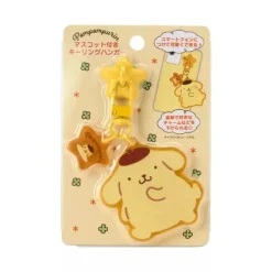 Sanrio Pompompurin Mascot Keyring Hanger 424331 JAPAN OFFICIAL
