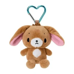 Sanrio Sugar Bunnies Mini Mascot Holder Kurousa Plush JAPAN OFFICIAL