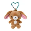Sanrio Sanrio Characters*Sugar Bunnies Mini Mascot Holder Kurousa Plush JAPAN OFFICIAL