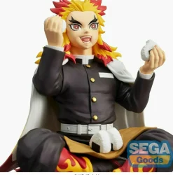 SEGA Figure*Demon Slayer Kyojuro Rengoku Premium Chokonose Figure JAPAN OFFICIAL