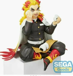 SEGA Figure*Demon Slayer Kyojuro Rengoku Premium Chokonose Figure JAPAN OFFICIAL