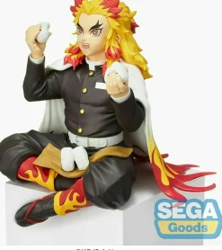 SEGA Figure*Demon Slayer Kyojuro Rengoku Premium Chokonose Figure JAPAN OFFICIAL