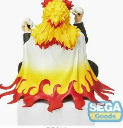 SEGA Figure*Demon Slayer Kyojuro Rengoku Premium Chokonose Figure JAPAN OFFICIAL