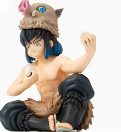 SEGA Demon Slayer*Demon Slayer Premium Chokonose Figure Inosuke Hashibira JAPAN OFFICIAL