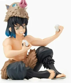 SEGA Demon Slayer*Demon Slayer Premium Chokonose Figure Inosuke Hashibira JAPAN OFFICIAL
