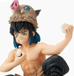 SEGA Demon Slayer*Demon Slayer Premium Chokonose Figure Inosuke Hashibira JAPAN OFFICIAL