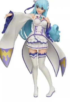 SEGA Figure*Konosuba Aqua Emilia ver Limited Premium Figure LPM JAPAN OFFICIAL