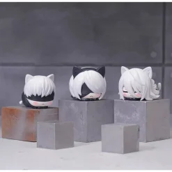 SEGA Figure*Ohiruneko NieR:Automata Ver1.1a Sleeping Mini Figure Set of 3 JAPAN