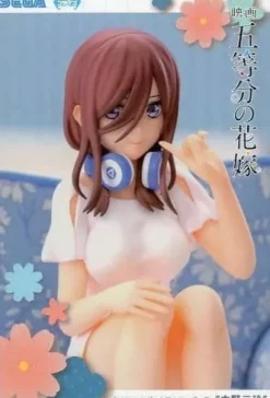 SEGA Figure*The Quintessential Quintuplets Miku Nakano Premium Chokonose Figure JAPAN