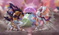 Banpresto Senkou Zekkei One Piece Luffy Gear 5 Rob Lucci Awakening Form Figure Set of 2