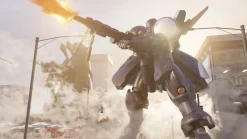 SHEIK MAINLAND Ultra Action Trooper Series ZA-11 ZYKLON Blue 1/144 Model Kit