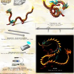 SHENXING TECHNOLOGY ShenXing Series ZL-0001 Red Dragon Plastic Model Kit JAPAN