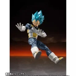 BANDAI S.H.Figuarts Dragon Ball Super Saiyan God Vegeta 15th anniversary Action Figure