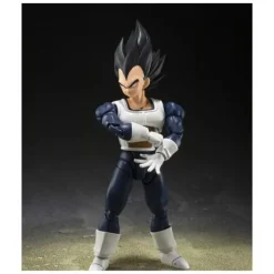 BANDAI Figure|Dragon Ball*S.H.Figuarts Dragon Ball Z Vegeta Older Style Battle Clothes Action Figure JAPAN