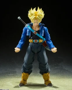 BANDAI S.H.Figuarts Dragon Ball Z Super Saiyan Trunks Boy from the Future Action Figure