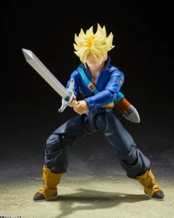 BANDAI S.H.Figuarts Dragon Ball Z Super Saiyan Trunks Boy from the Future Action Figure