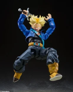 BANDAI S.H.Figuarts Dragon Ball Z Super Saiyan Trunks Boy from the Future Action Figure