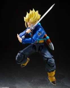 BANDAI S.H.Figuarts Dragon Ball Z Super Saiyan Trunks Boy from the Future Action Figure