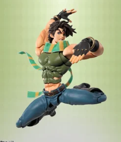 BANDAI S.H.Figuarts JoJo's Bizarre Adventure Battle Tendency Joseph Joestar Figure