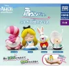 TAKARA TOMY ARTS Shoulder Zun Fig. Disney Alice in Wonderland Set of 4 Capsule Toy Figure JAPAN