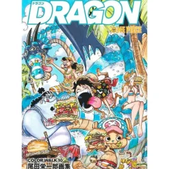 Shueisha One Piece*ONE PIECE illustration Collection COLORWALK Vol.10 DRAGON JAPAN