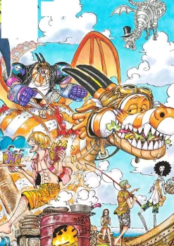 Shueisha ONE PIECE illustration Collection COLORWALK Vol.10 DRAGON JAPAN
