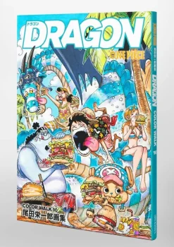 Shueisha ONE PIECE illustration Collection COLORWALK Vol.10 DRAGON JAPAN