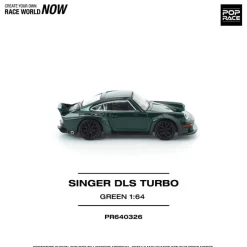 Pop Race Other Toys & Hobbies*Singer DLS Turbo Road Green 1/64 Miniature Car JAPAN OFFICIAL