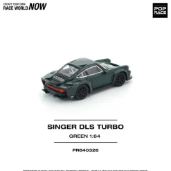 Pop Race Other Toys & Hobbies*Singer DLS Turbo Road Green 1/64 Miniature Car JAPAN OFFICIAL