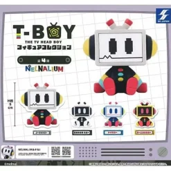 BANDAI Figure|Capsule Toy*SKJAPAN T-BOY Figure Collection Nelnal All 4 Type Set Capsule Toy JAPAN OFFICIAL