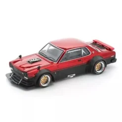 Pop Race Other Toys & Hobbies*SKYLINE GT-R V8 Drift Hakosuka Red Black 1/64 Miniature Car JAPAN OFFICIAL