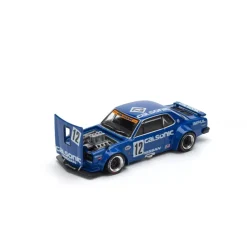 Pop Race SKYLINE GT-R V8 DRIFT Hakosuka Calsonic 1/64 Miniature Car JAPAN OFFICIAL