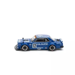 Pop Race SKYLINE GT-R V8 DRIFT Hakosuka Calsonic 1/64 Miniature Car JAPAN OFFICIAL