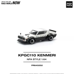 Pop Race SKYLINE GT-R V8 Drift NPA Style 1/64 Miniature Car JAPAN OFFICIAL