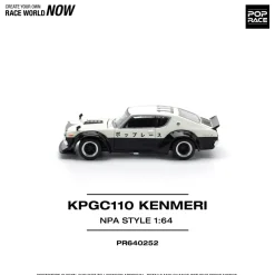 Pop Race SKYLINE GT-R V8 Drift NPA Style 1/64 Miniature Car JAPAN OFFICIAL