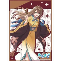 Bushiroad Sleeve High Grade Aogiri Vtuber High School Kurikoma Komaru Yukata ver. Vol.4795