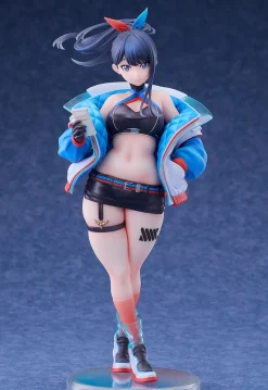 Solarain Figure*GRIDMAN UNIVERSE Rikka Takarada Dreamy Divas Ver 1/7 Figure JAPAN