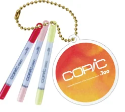 SO-TA Copic Miniature Keychain 2 Ciao & Acrea Complete Set Capsule Toy JAPAN