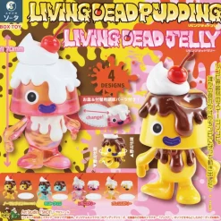 SO-TA Figure*Living Dead Pudding & Living Dead Jelly 4Pack BOX Action Figure JAPAN