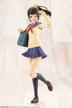 Kotobukiya Figure*Sousai Shoujo Teien Customized Face & Decal Set Vol.7 Yuki Madoka B Model kit