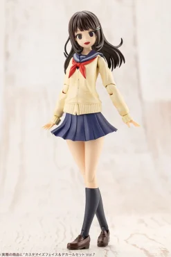 Kotobukiya Figure*Sousai Shoujo Teien Customized Face & Decal Set Vol.7 Yuki Madoka B Model kit