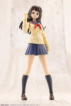 Kotobukiya Figure*Sousai Shoujo Teien Customized Face & Decal Set Vol.7 Yuki Madoka B Model kit