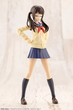 Kotobukiya Figure*Sousai Shoujo Teien Customized Face & Decal Set Vol.7 Yuki Madoka B Model kit