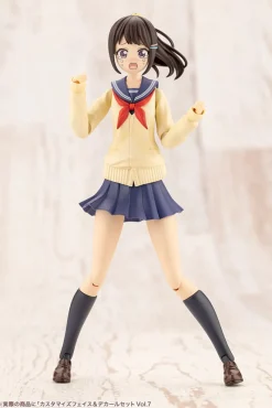 Kotobukiya Figure*Sousai Shoujo Teien Customized Face & Decal Set Vol.7 Yuki Madoka B Model kit