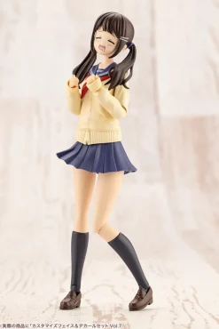 Kotobukiya Figure*Sousai Shoujo Teien Customized Face & Decal Set Vol.7 Yuki Madoka B Model kit