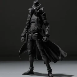 Sentinel Spider-Man Into the Spider-Verse SV Action Spider-Man Noir Action Figure JAPAN