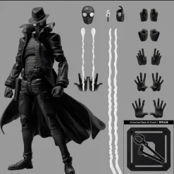 Sentinel Spider-Man Into the Spider-Verse SV Action Spider-Man Noir Action Figure JAPAN