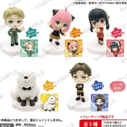 Bushiroad Creative SPY x FAMILY Miagetestar Collection Figure Box Ver. 6 Pack BOX Figure JAPAN