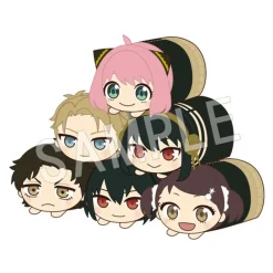 CHUGAI KOGYO Plush Toy|Spy×Family*SPY×FAMILY Mochikororin Plush Toy Mascot BOX Complete Set of 6 JAPAN ZA-198
